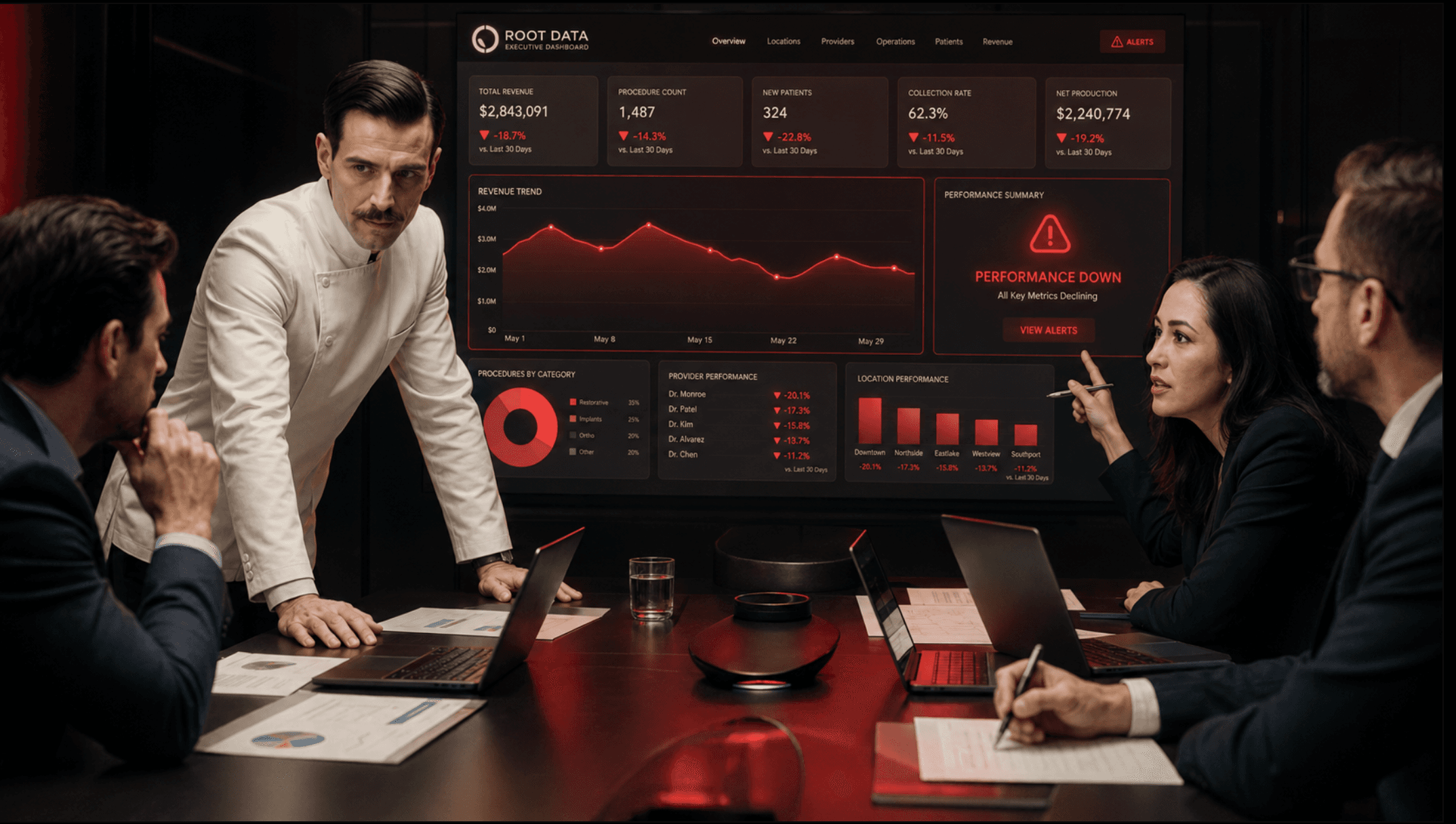 How Operations Leaders at a 50-Practice DSO Use Data to Fix Revenue Leaks at Dental Practices Faster